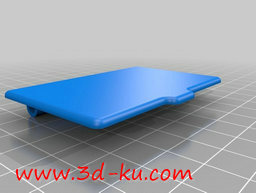 3D打印模型矩形的牙签盒子的图片