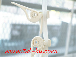 3D打印模型可调夹管阀的图片