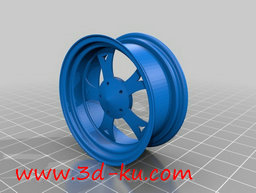 3D打印模型轮胎轮辋的图片