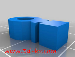 3D打印模型打印一堆，固定后，让的图片