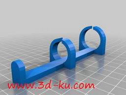 3D打印模型将它固定在小兔子的笼的图片