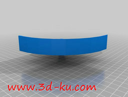 3D打印模型带螺钉的固定角架的图片