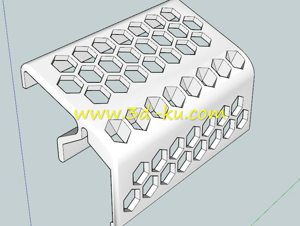 散热器盖模型的图片1
