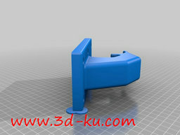 3D打印模型在天窗天花板上固定支的图片