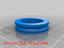 3D打印模型电缆导轮轴承的图片