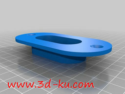 3D打印模型厨房里安装推拉门的门的图片