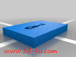 3D打印模型卡尺的拇指滚钩的图片