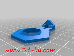 3D打印模型轴固定器的图片