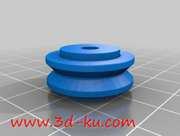 3D打印模型双轴承轮子的图片
