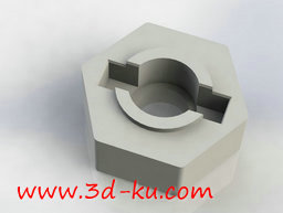 3D打印模型六角轮的图片