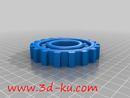 3D打印模型轴承齿轮的图片