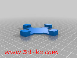 3D打印模型阀瓣固定器的图片