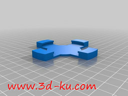 3D打印模型阀瓣固定器的图片