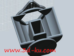 3D打印模型雨水分流器的图片