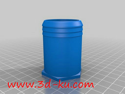 3D打印模型雨水分流器的图片