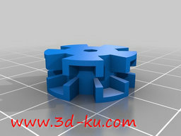 3D打印模型幕球链滑轮的图片