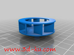 3D打印模型汽轮机的图片