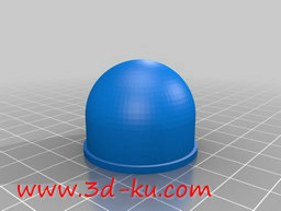 3D打印模型塑料瓶的螺旋帽的图片