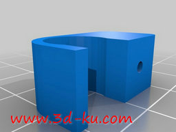 3D打印模型10 毫米电缆夹的图片