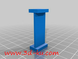 3D打印模型皮带涨紧轮的图片