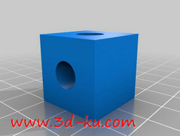 3D打印模型构造杆连接器的图片