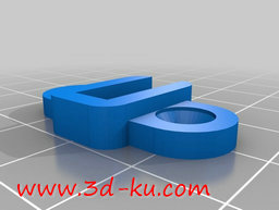 3D打印模型垂直板锚的图片