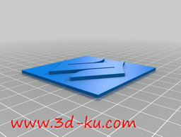3D打印模型铃木汽车的标志的图片