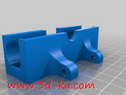 3D打印模型为离心电脑散热风扇的图片