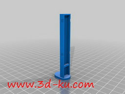 3D打印模型纸张穿孔机导杆的图片