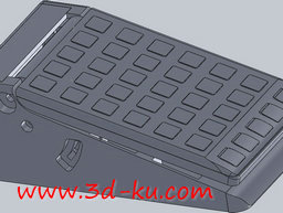 3D打印模型脚踏板的图片