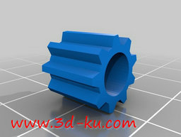 3D打印模型脚踏板的图片