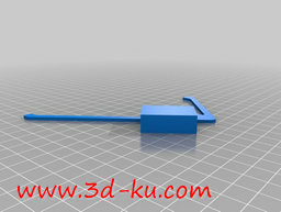 3D打印模型轨道夹的图片