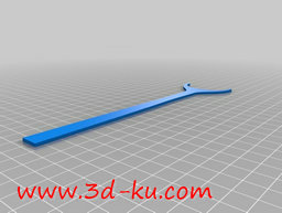 3D打印模型轨道夹的图片