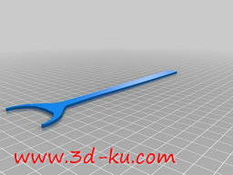3D打印模型轨道夹的图片