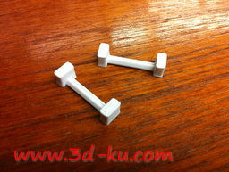 3D打印模型宝马摩托车系统案胶杠的图片