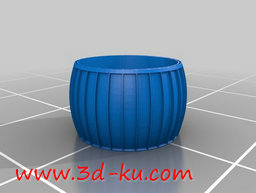 3D打印模型火星探测车车轮的图片