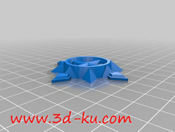 3D打印模型旋转激光叶片的图片