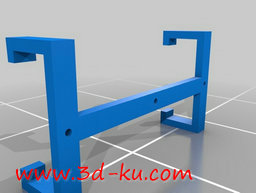 3D打印模型液晶屏垫支架的图片
