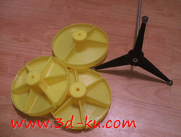 3D打印模型旋转可堆放储存箱的图片