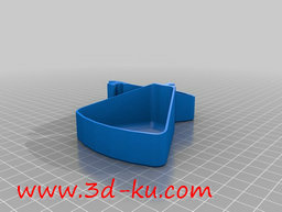 3D打印模型旋转可堆放储存箱的图片