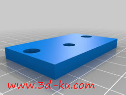 3D打印模型挤出机垫片的图片