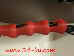 3D打印模型电缆缠绕架的图片