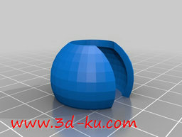 3D打印模型电缆缠绕架的图片