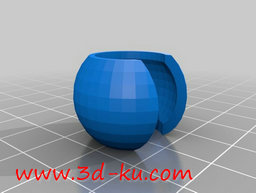 3D打印模型电缆缠绕架的图片