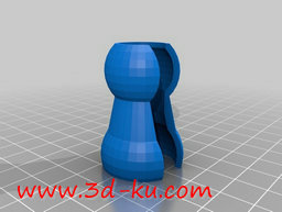 3D打印模型电缆缠绕架的图片