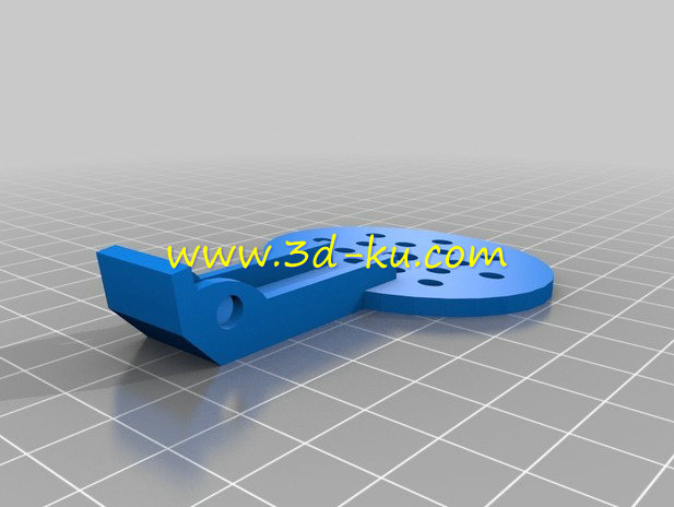 洗衣机闩锁手柄模型的图片4
