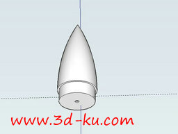 3D打印模型火箭的鼻锥的图片