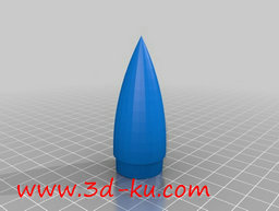 3D打印模型火箭的鼻锥的图片