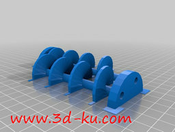 3D打印模型螺旋的输送机的图片