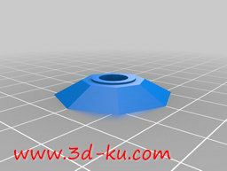 3D打印模型挡泥板垫圈的图片
